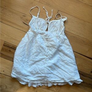 Princess Polly White Mini Dress